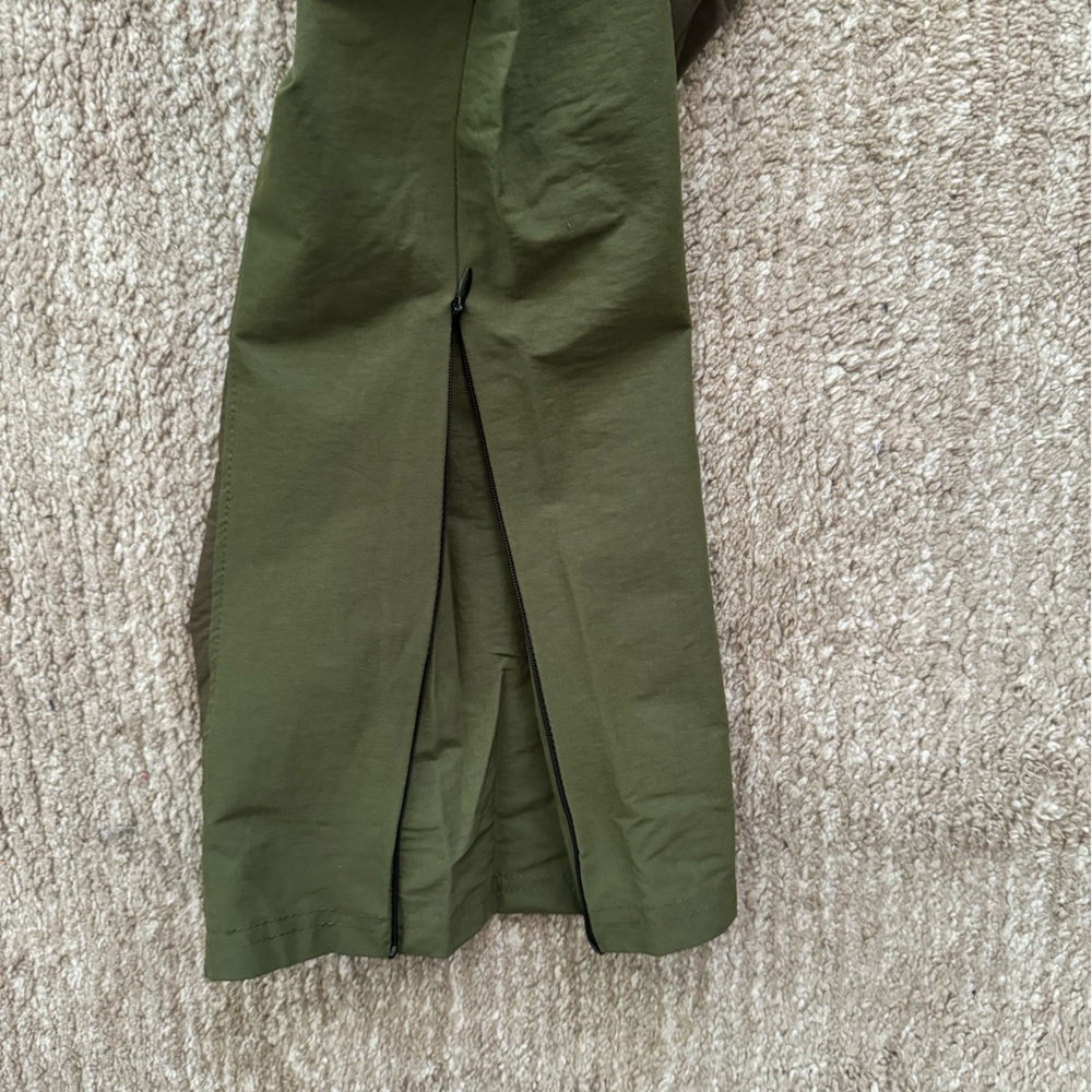 Olive & Orange Tactical Track Jogger Pants - Picture 3 of 6